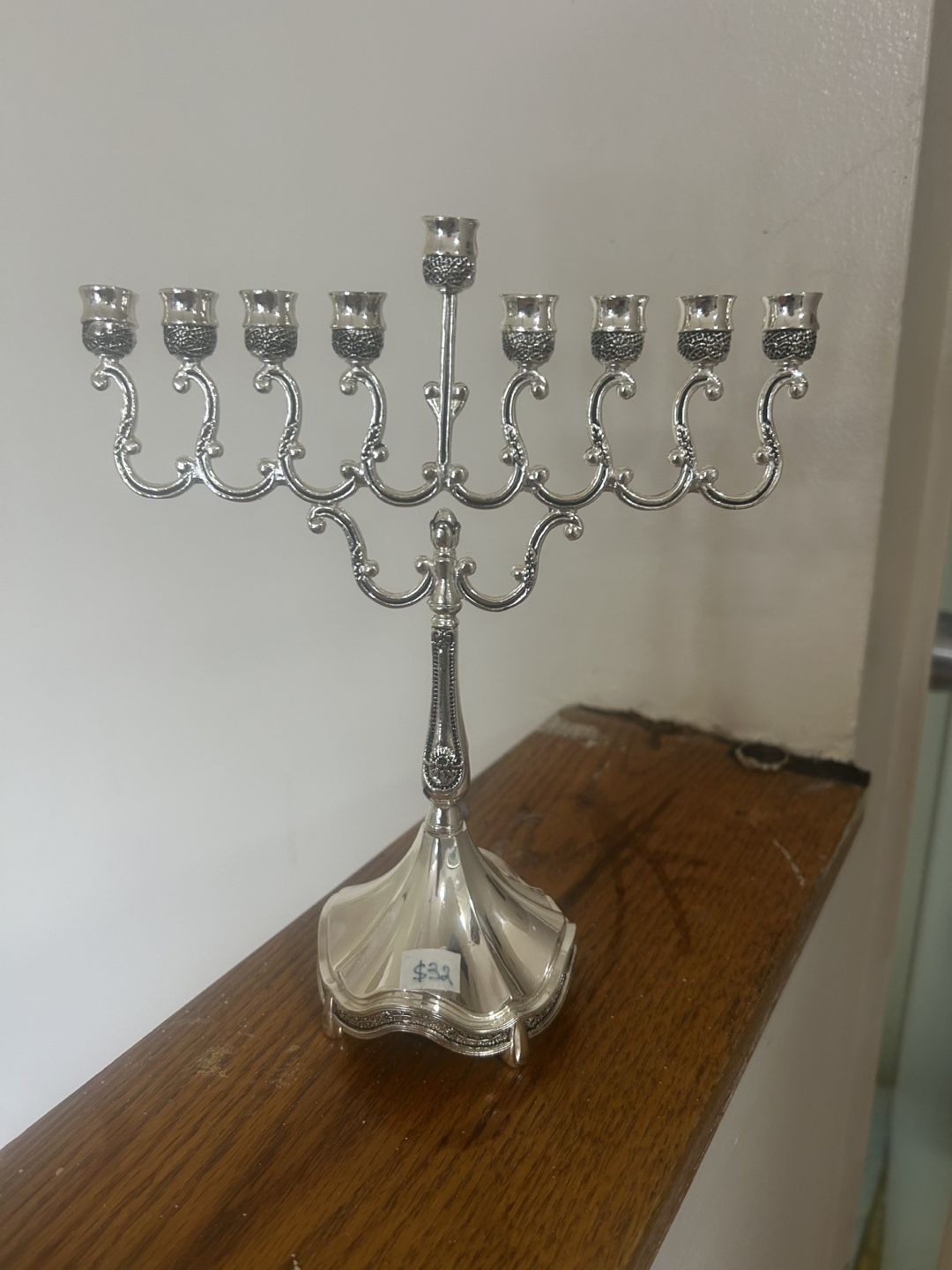 Silver Menorah - photo 3