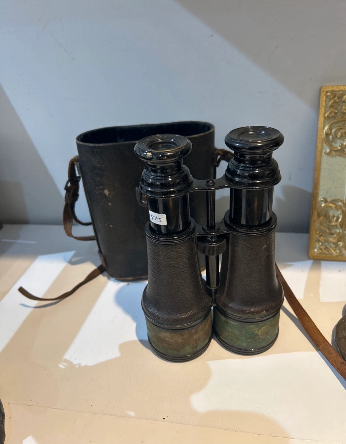 Vintage Binoculars with Case
