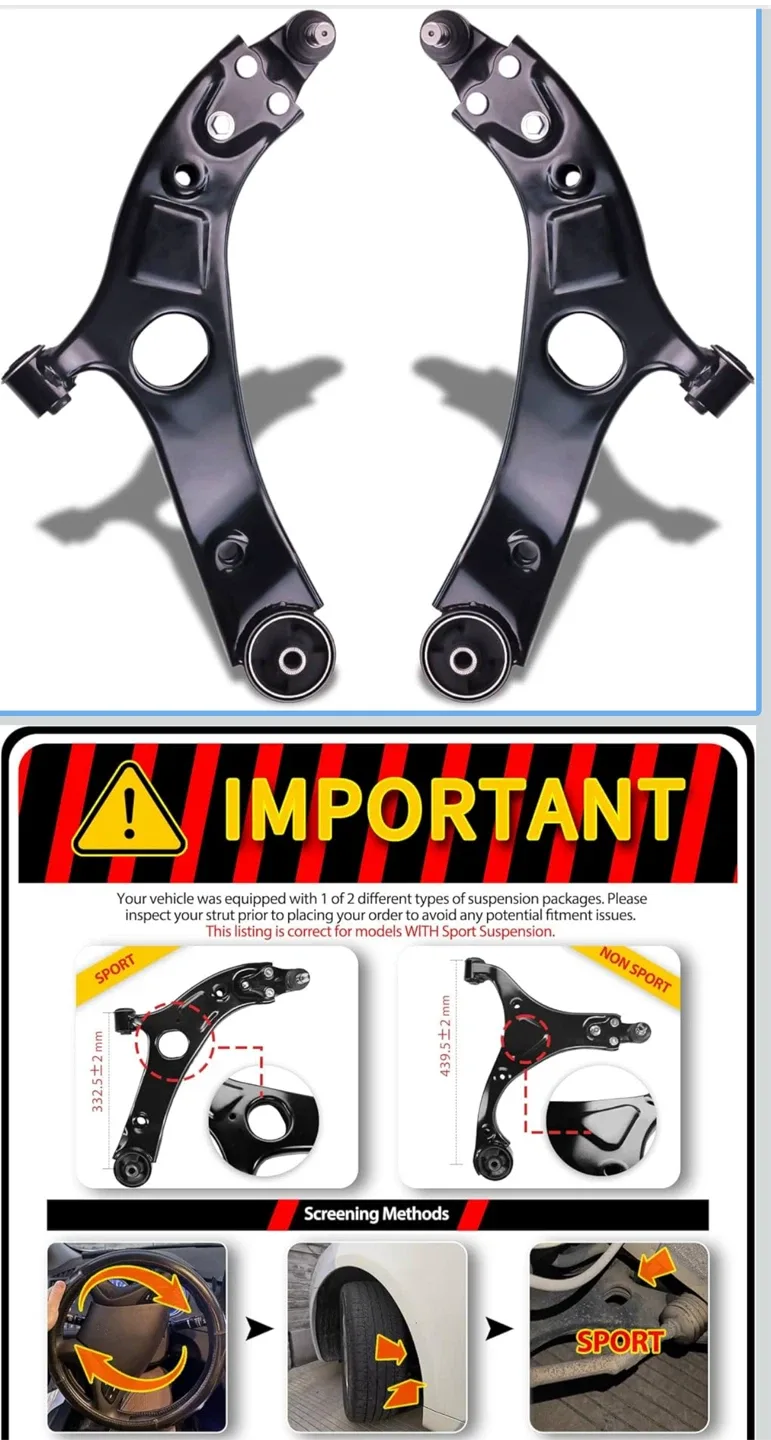 Front Lower Control Arms for Hyundai/Kia