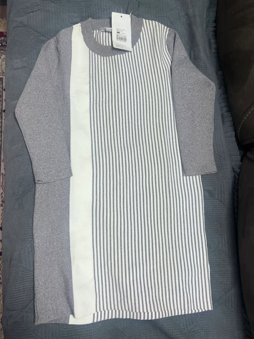 andrea Morelli Striped Knit Dress