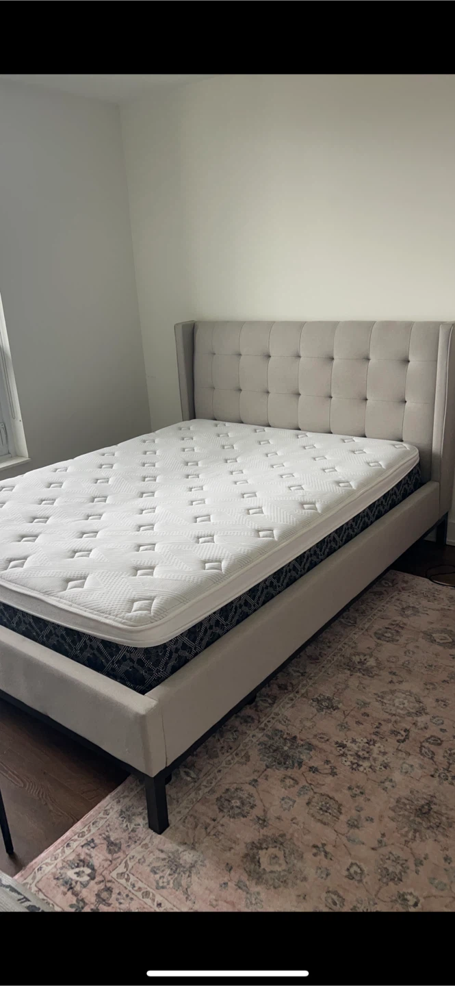 Pick up tmrw!! Queen Bed Frame & Kingstown mattress