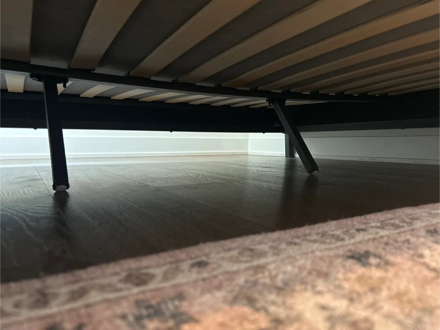 Upholstered Wingback Queen Bed Frame & Kingstown mattress image indicator(5)