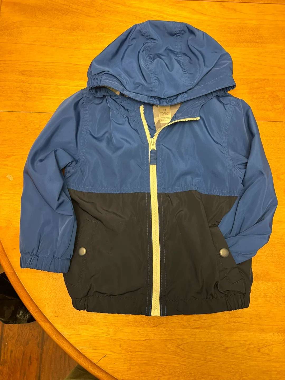 Carter's 3T Hooded Jacket - Blue & Navy image indicator(2)