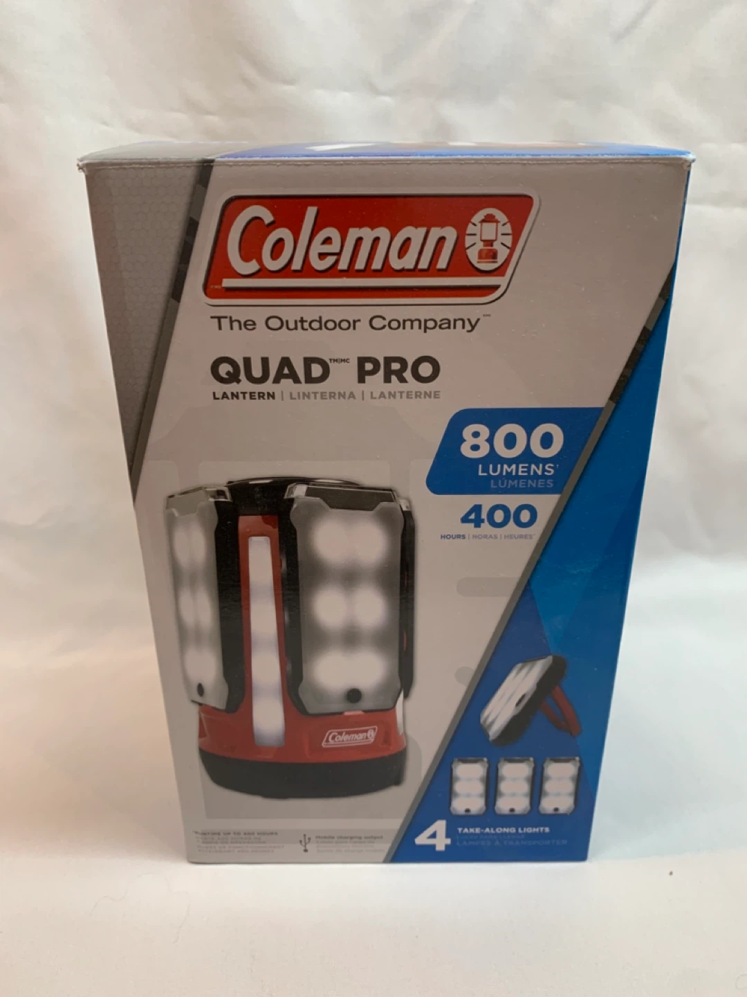 Coleman Quad Pro 800 Lumens LED Lantern - photo 3