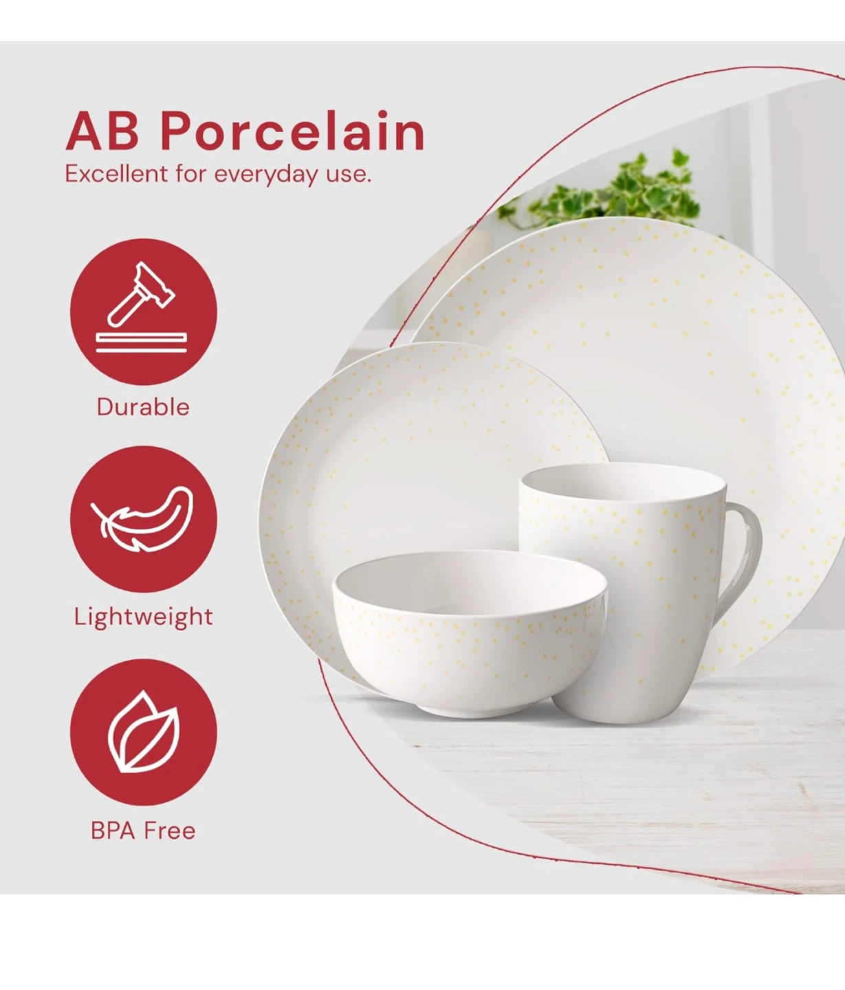16 pc dinner set - photo 3