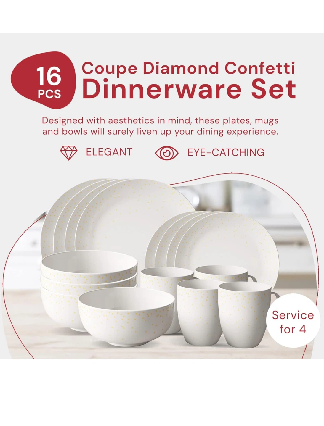 16 pc dinner set