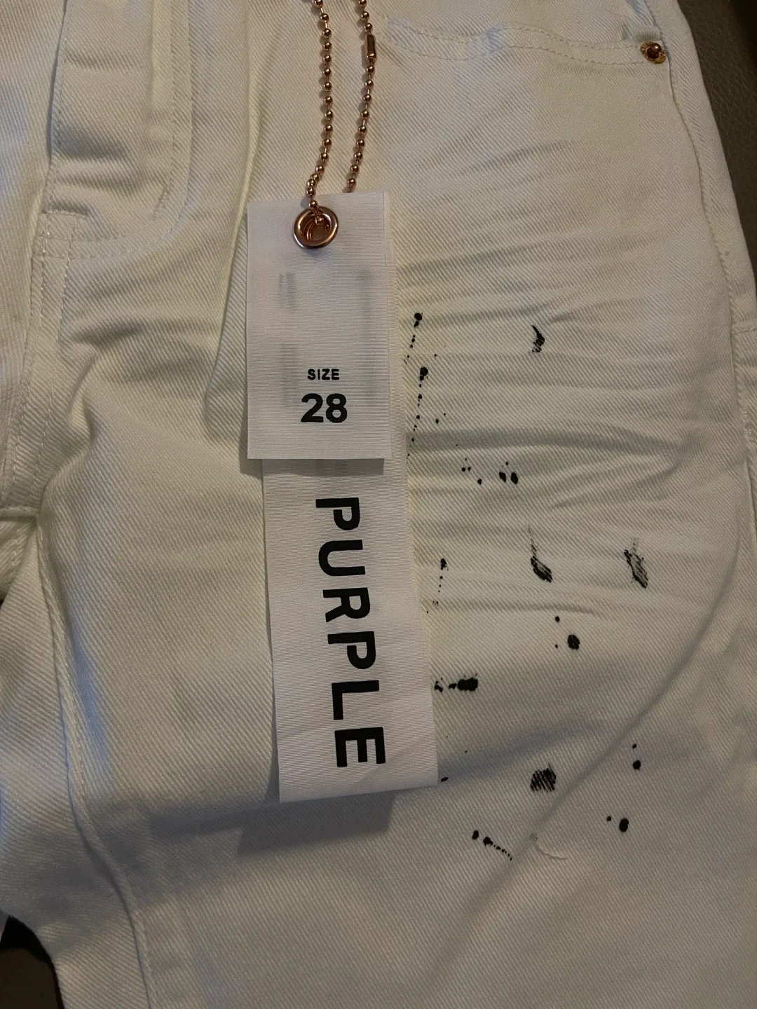 Purple jeans (size 28) image indicator(5)