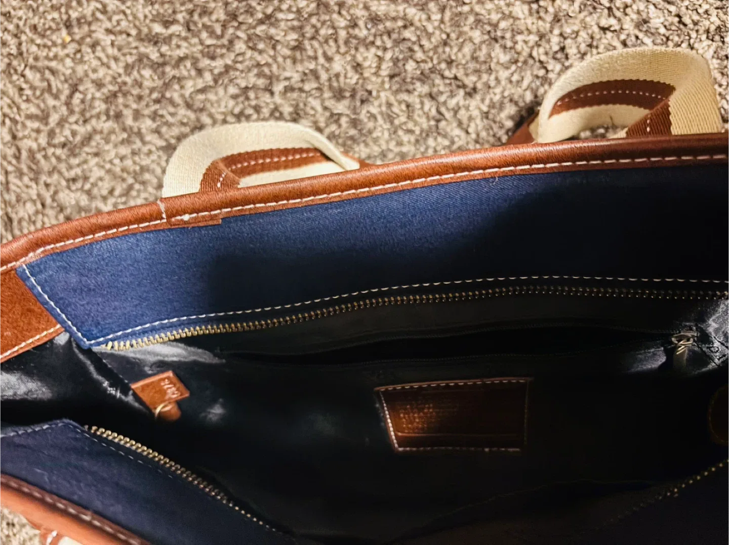 Coach Signature Hobo Bag & Metallic Boots w/ Box image indicator(8)