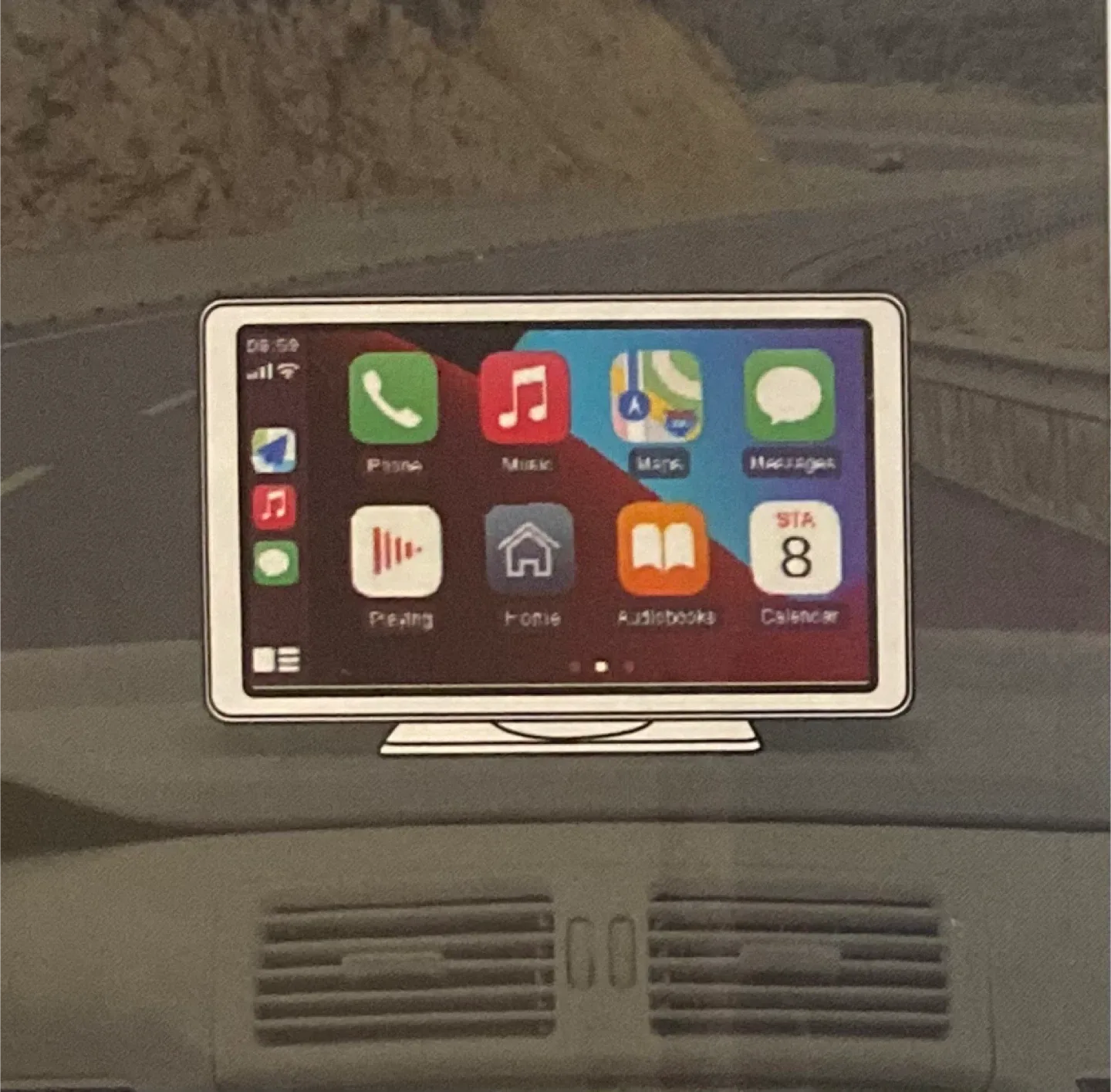 WHATOOK 7" CarPlay & Android Auto PND image indicator(5)