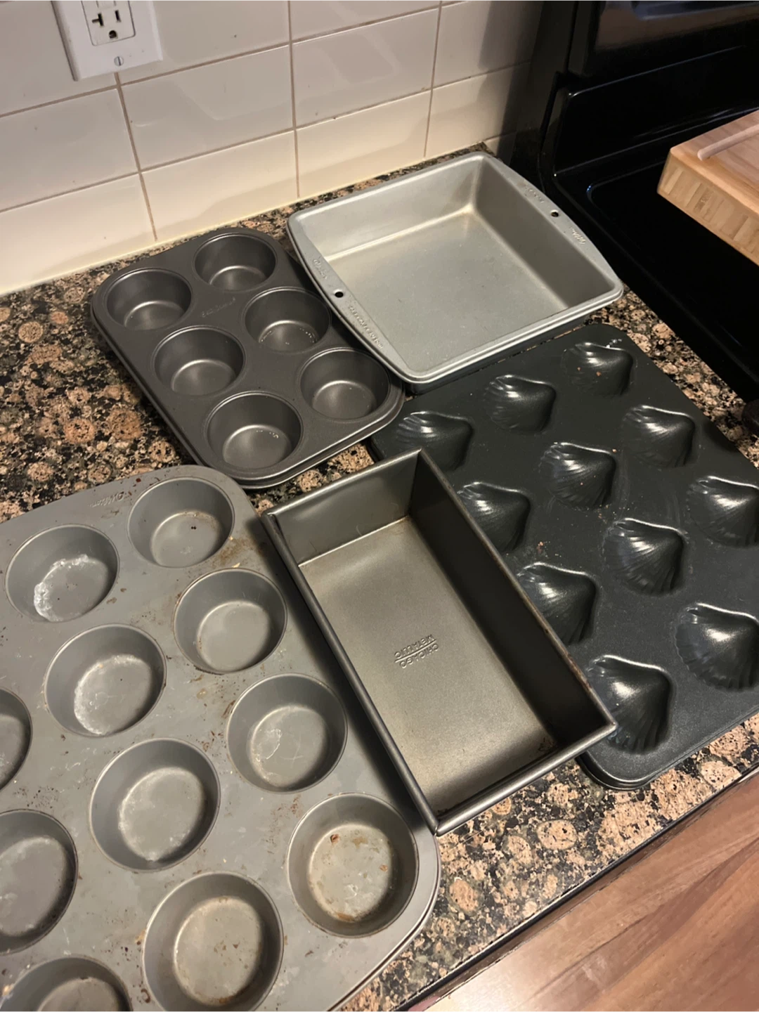 Variety of Used Baking Pans