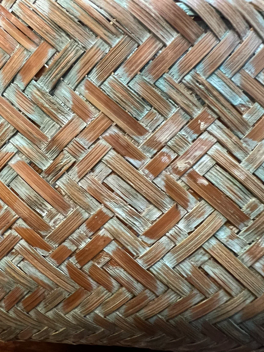 Vintage Bamboo Basket image indicator(5)