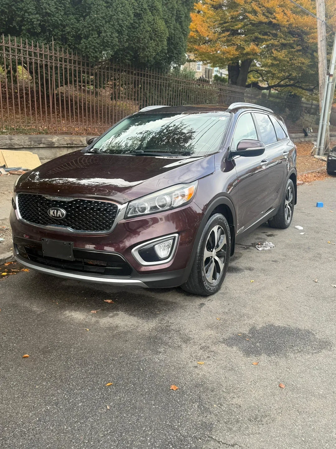 2016 Kia Sorento EX V6 - Maroon SUV image indicator(2)