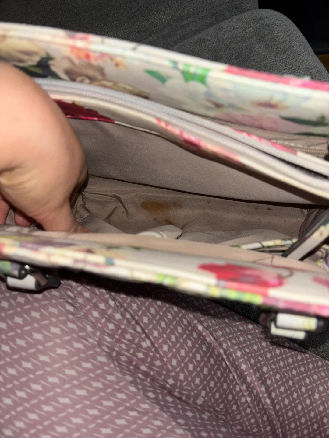 Nine West Floral Satchel Bag image indicator(4)