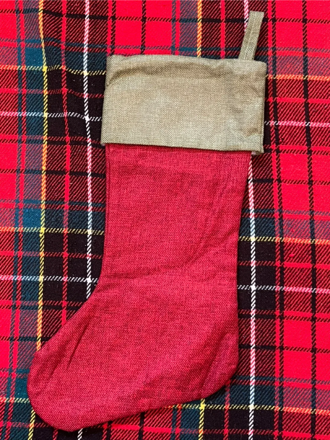 Red and Green Christmas Stocking image indicator(2)