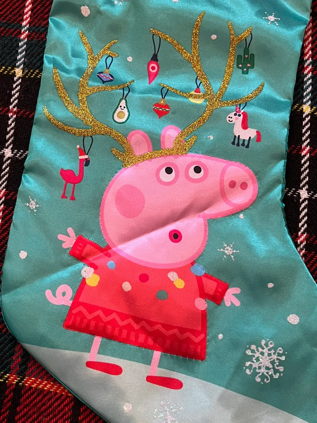 Peppa Pig Christmas Stocking - Cute Holiday Decor image indicator(2)