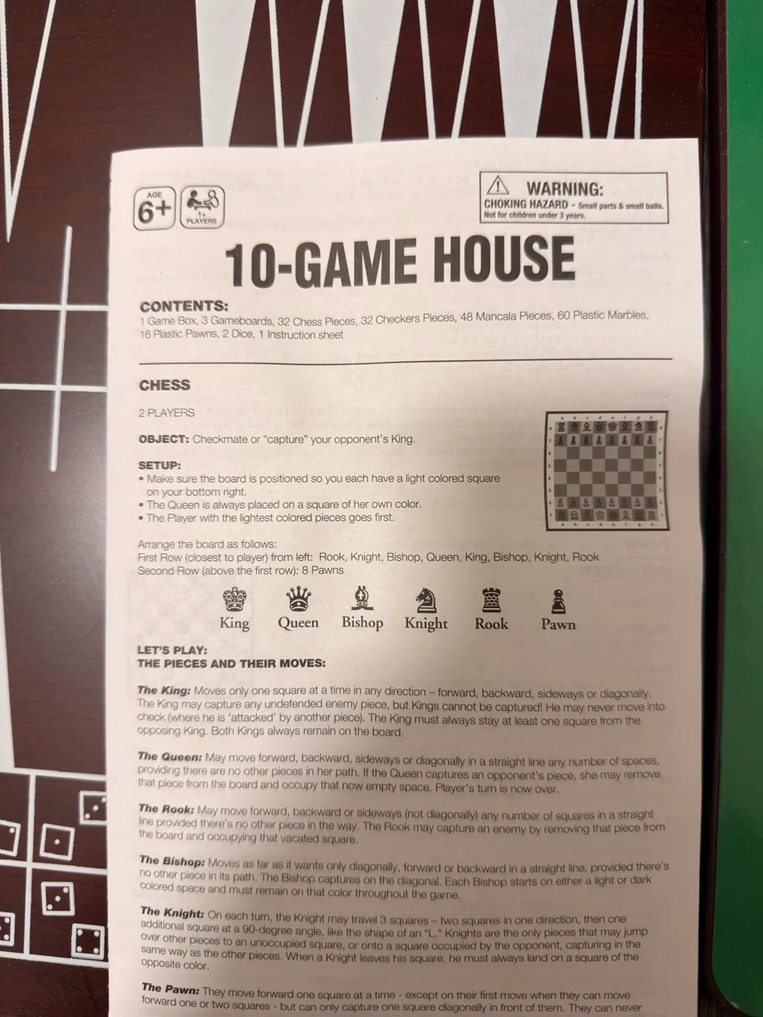 10-Game House Board Game Set image indicator(4)