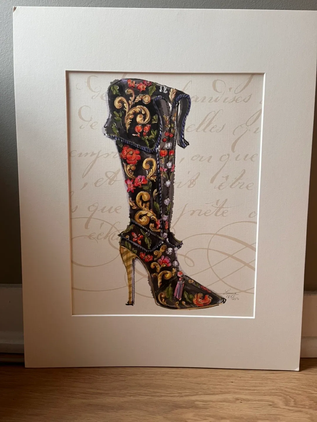 NIQUE.A.D Luna Boot Illustration Print thumbnail