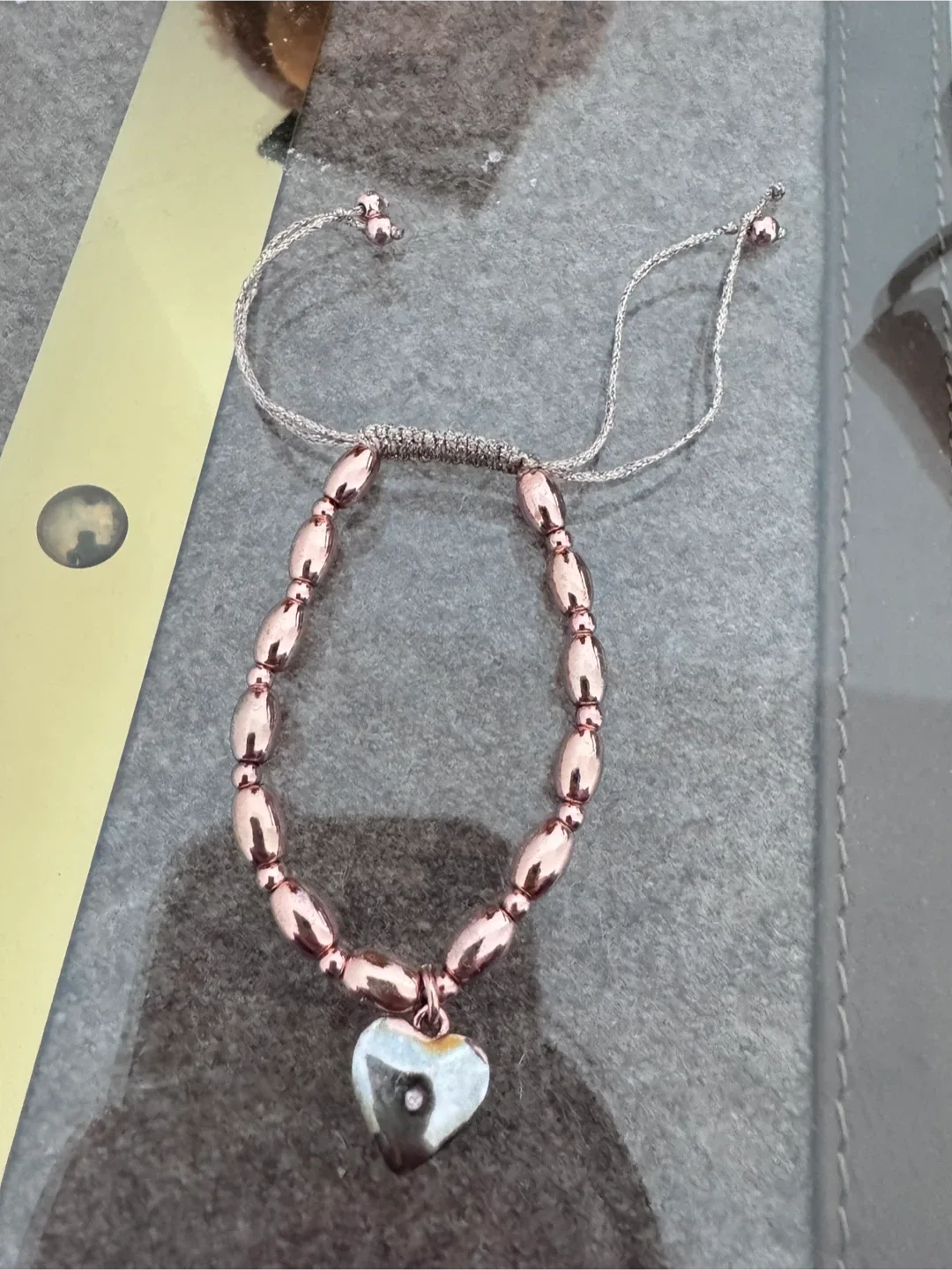 Juicy Couture Rose Gold Heart Bracelet image indicator(4)