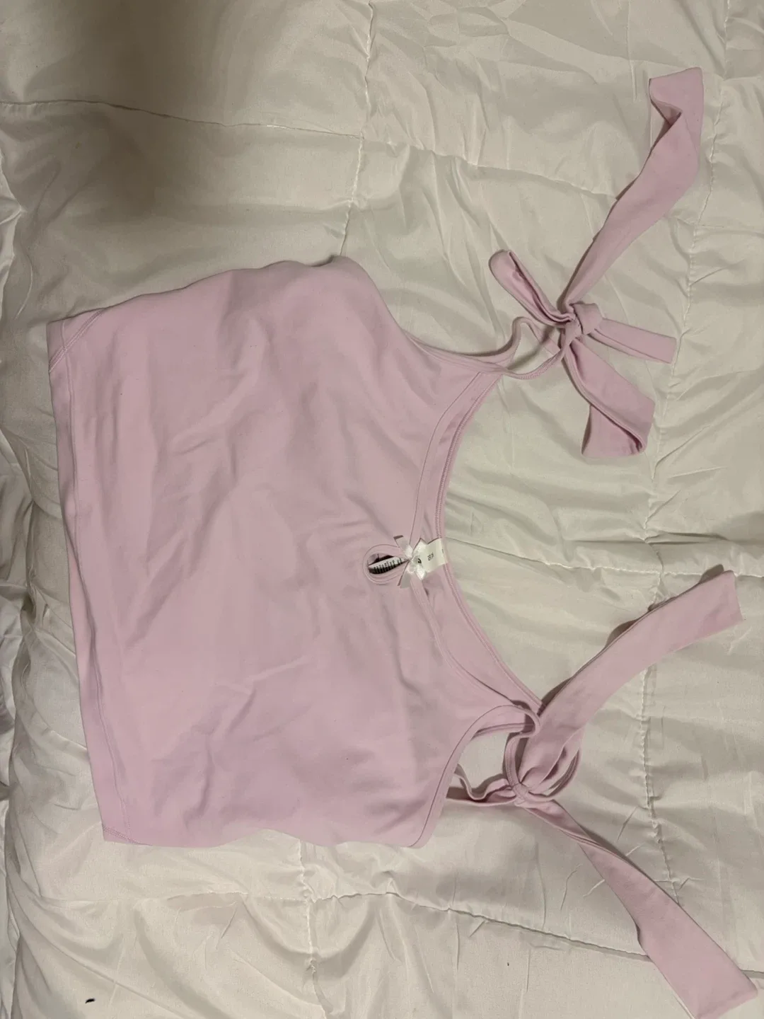 Lululemon Pink Running Shorts & Top, Size L image indicator(4)