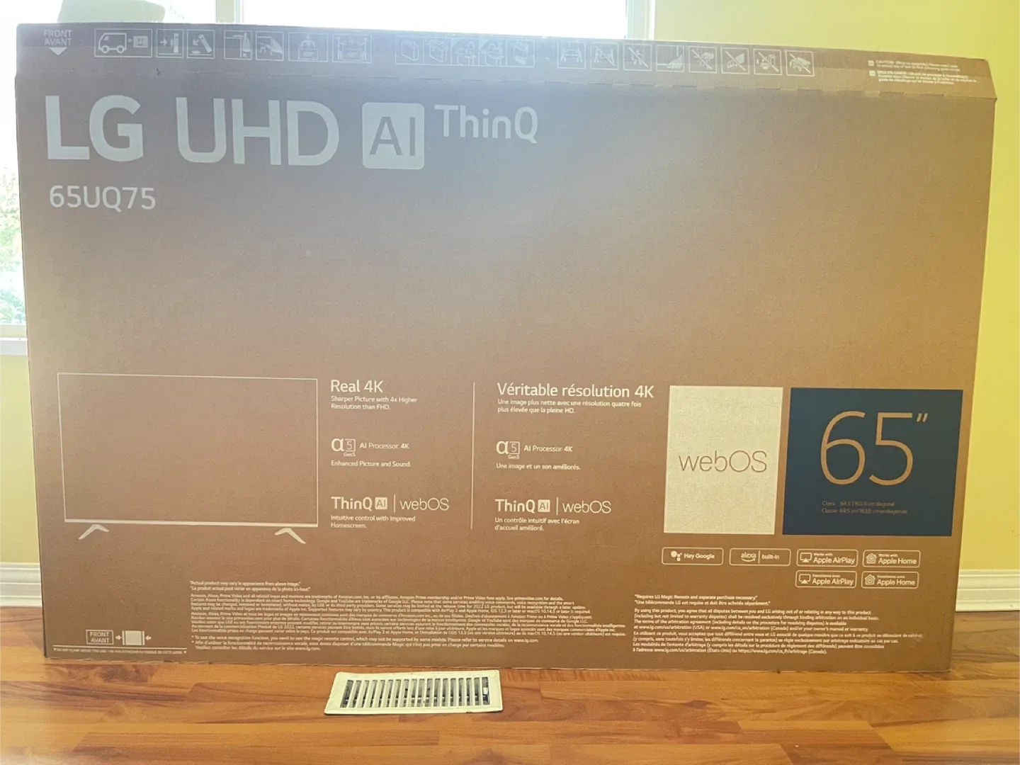 LG 65UQ75 65" UHD 4K Smart TV - Like New! image indicator(2)