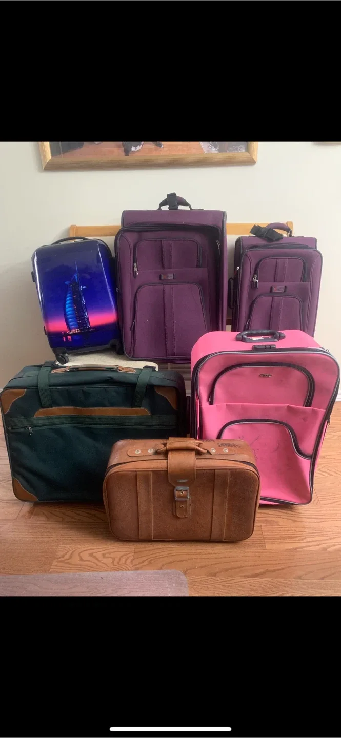 7 Travel Luggage Bags Set image indicator(5)