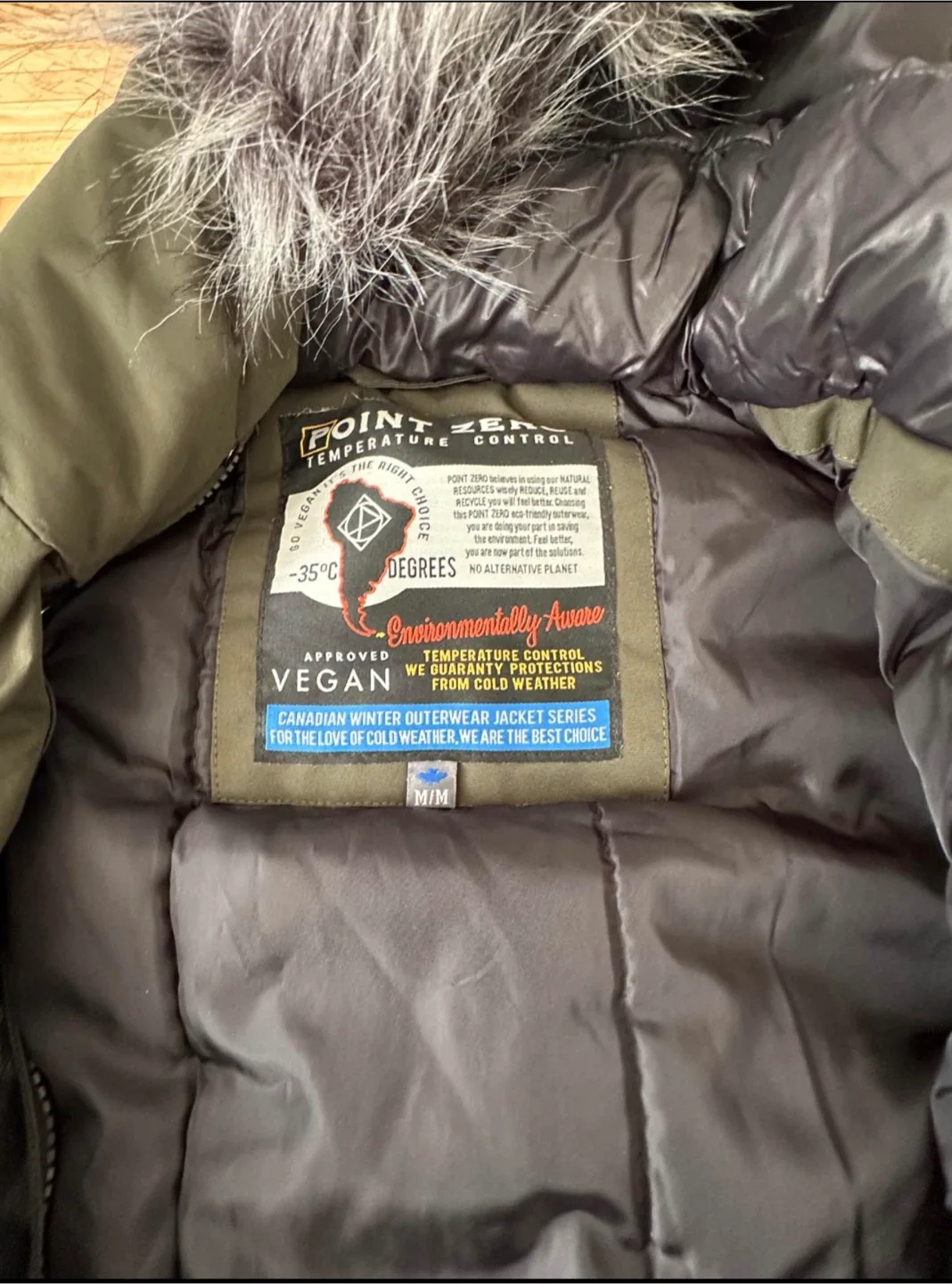 Point Zero Winter Jacket - Size M/M image indicator(2)