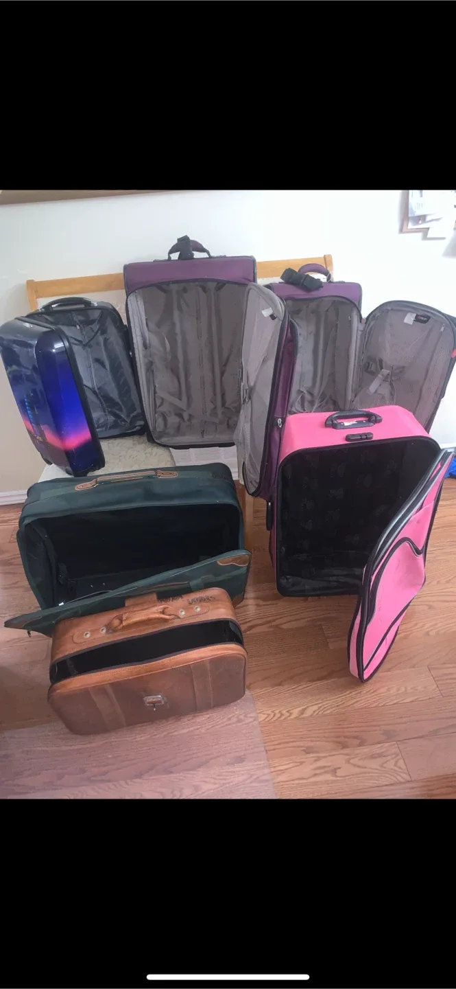 7 Travel Luggage Bags Set image indicator(2)