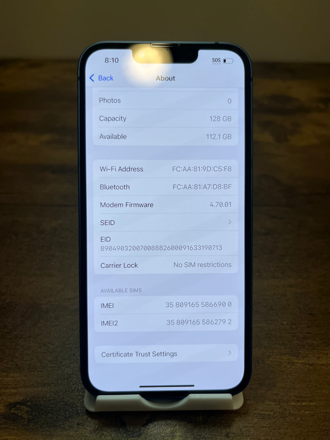 iPhone 13, 128GB, Blue - photo 5