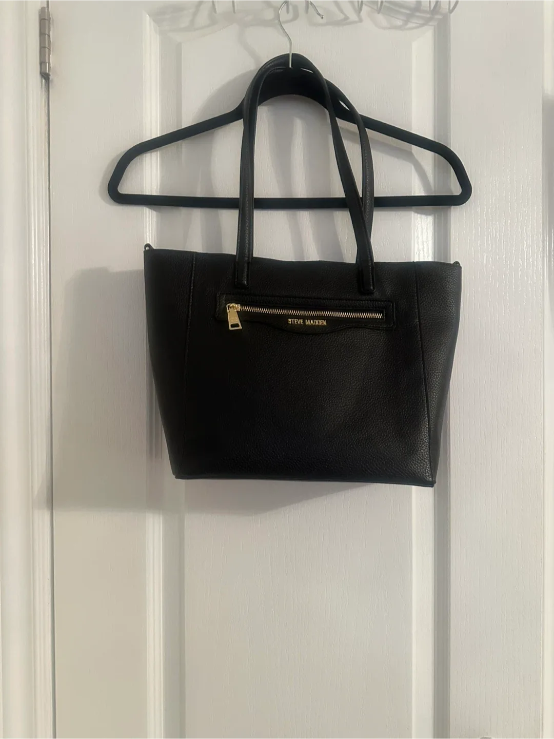 Steve Madden Black Tote Bag