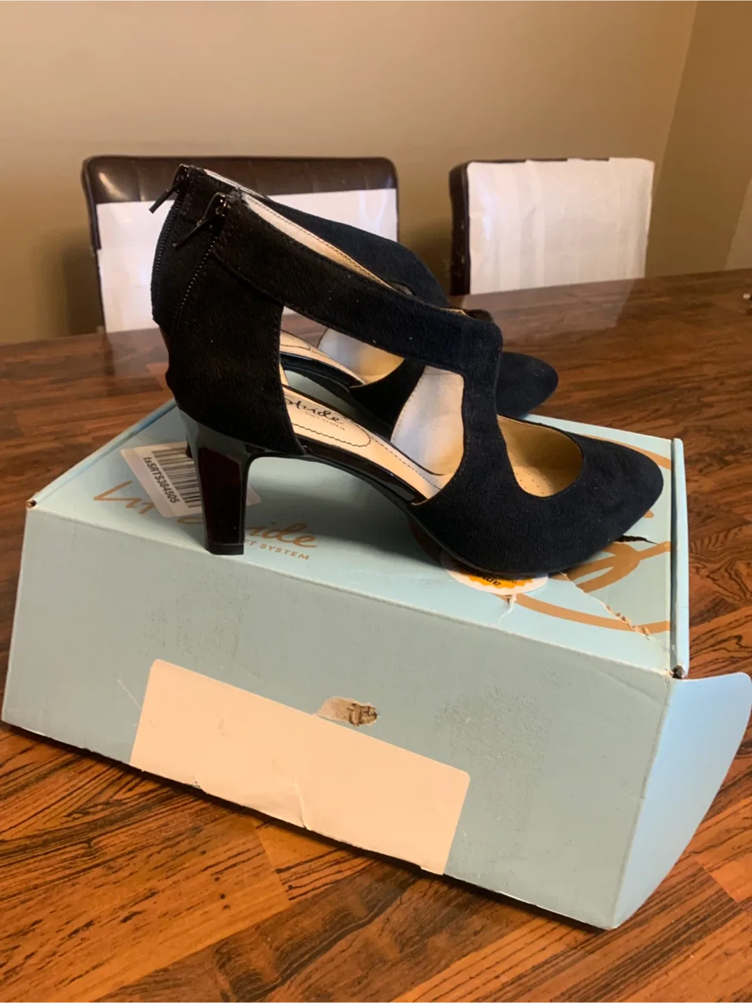 LifeStride Black Heels, Size 9