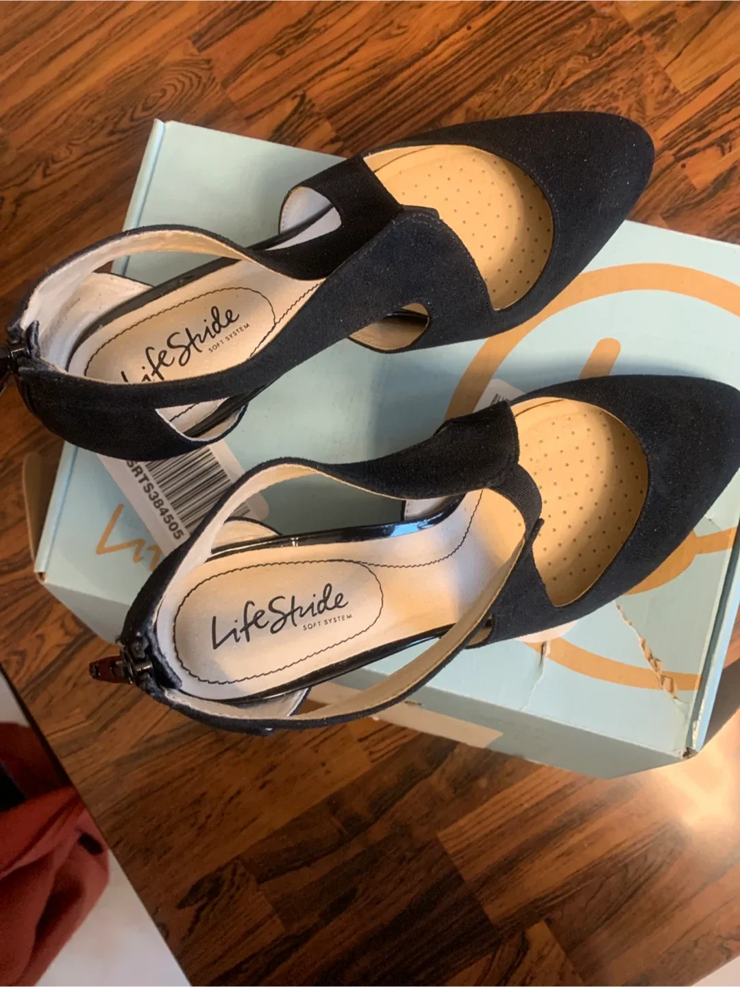 LifeStride Black Heels, Size 9 image indicator(2)