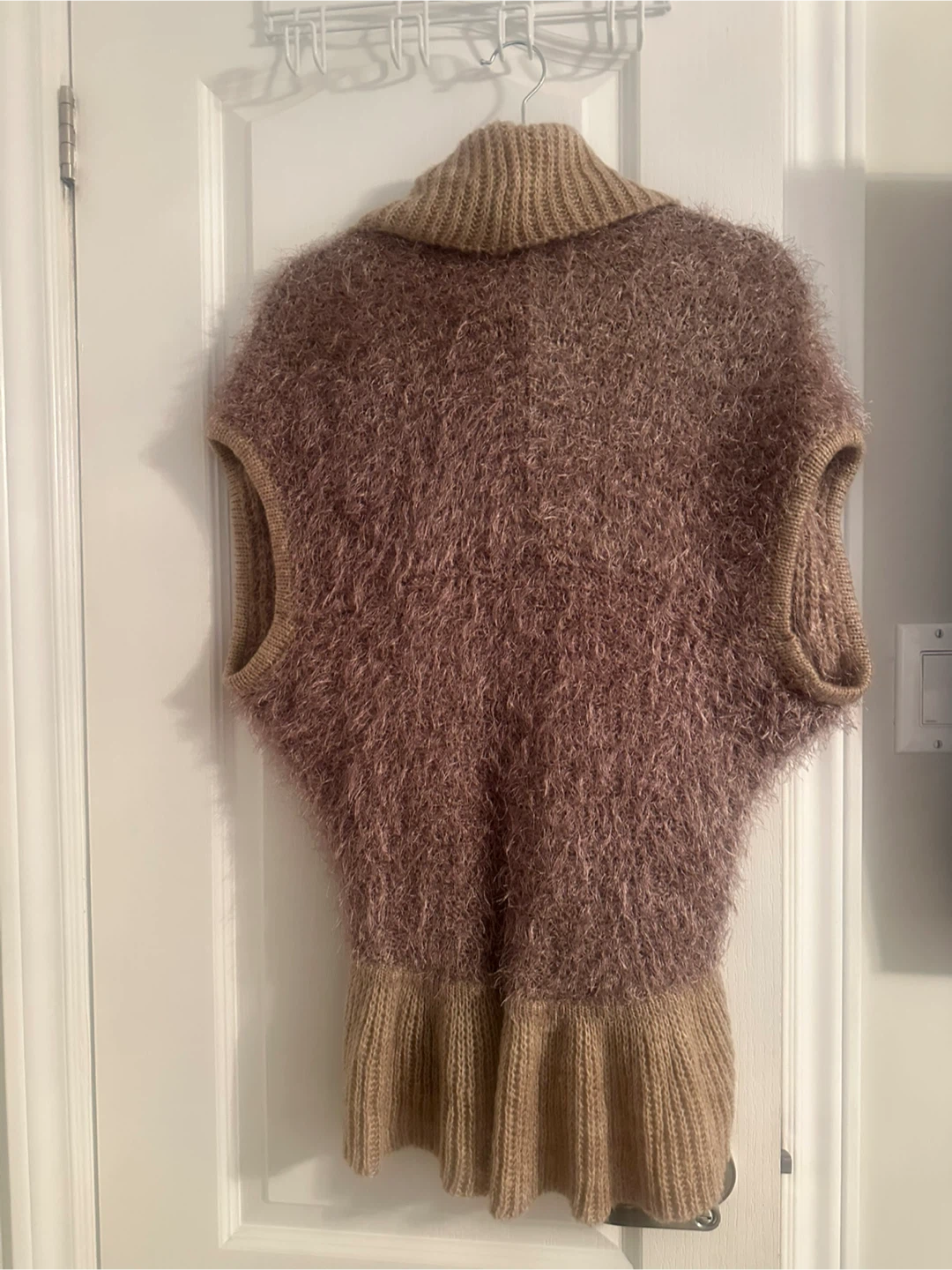 Blanque Beige Sweater Vest - Size Small - photo 2