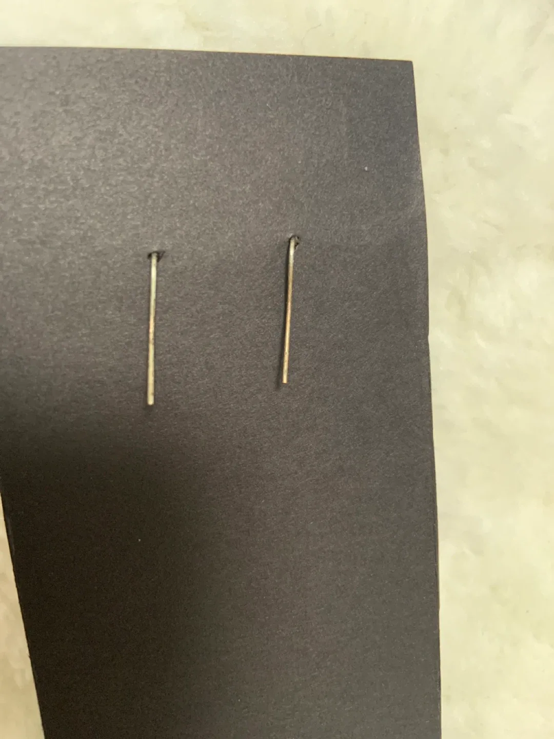 Handmade Dreamcatcher Feather Earrings - Blue image indicator(2)