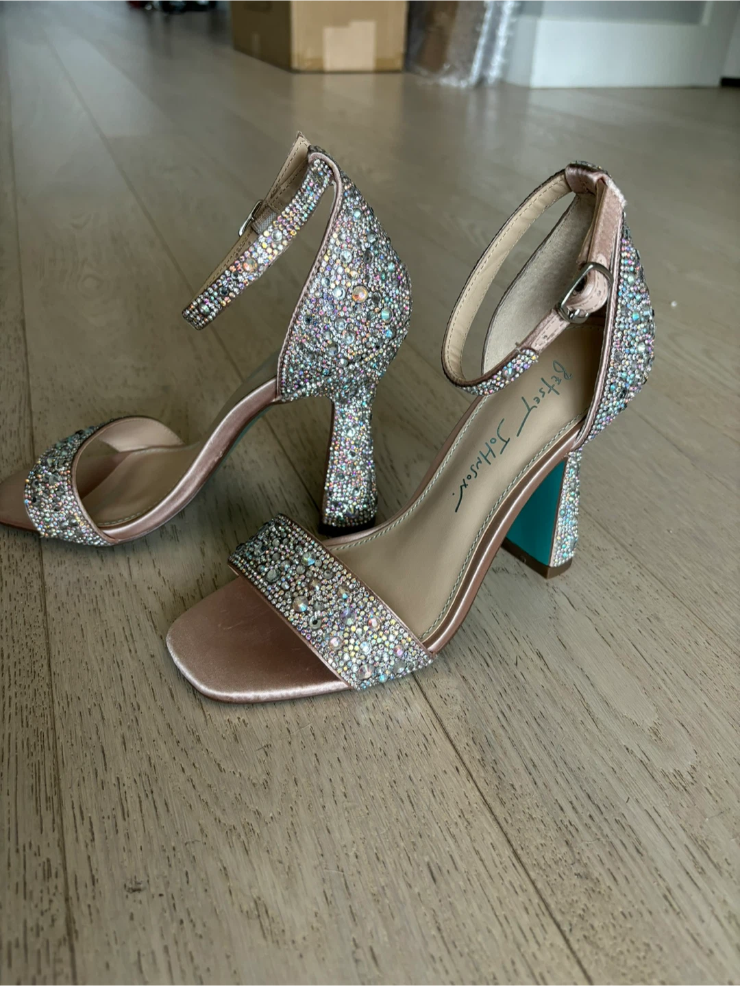 Betsey Johnson Rhinestone Heels - Size 5