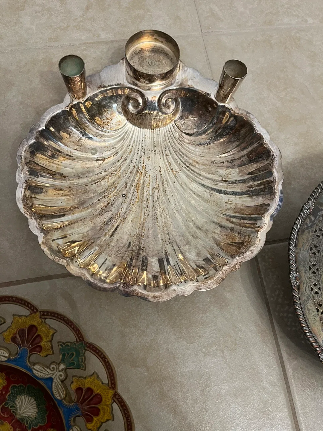 Vintage Decorative Bowls - Set of 3 image indicator(2)