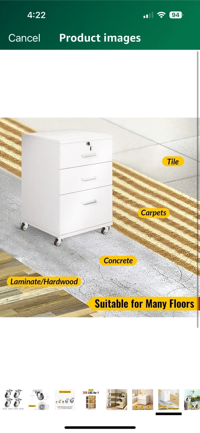 Small Furniture Wheels - Set of 4 image indicator(6)