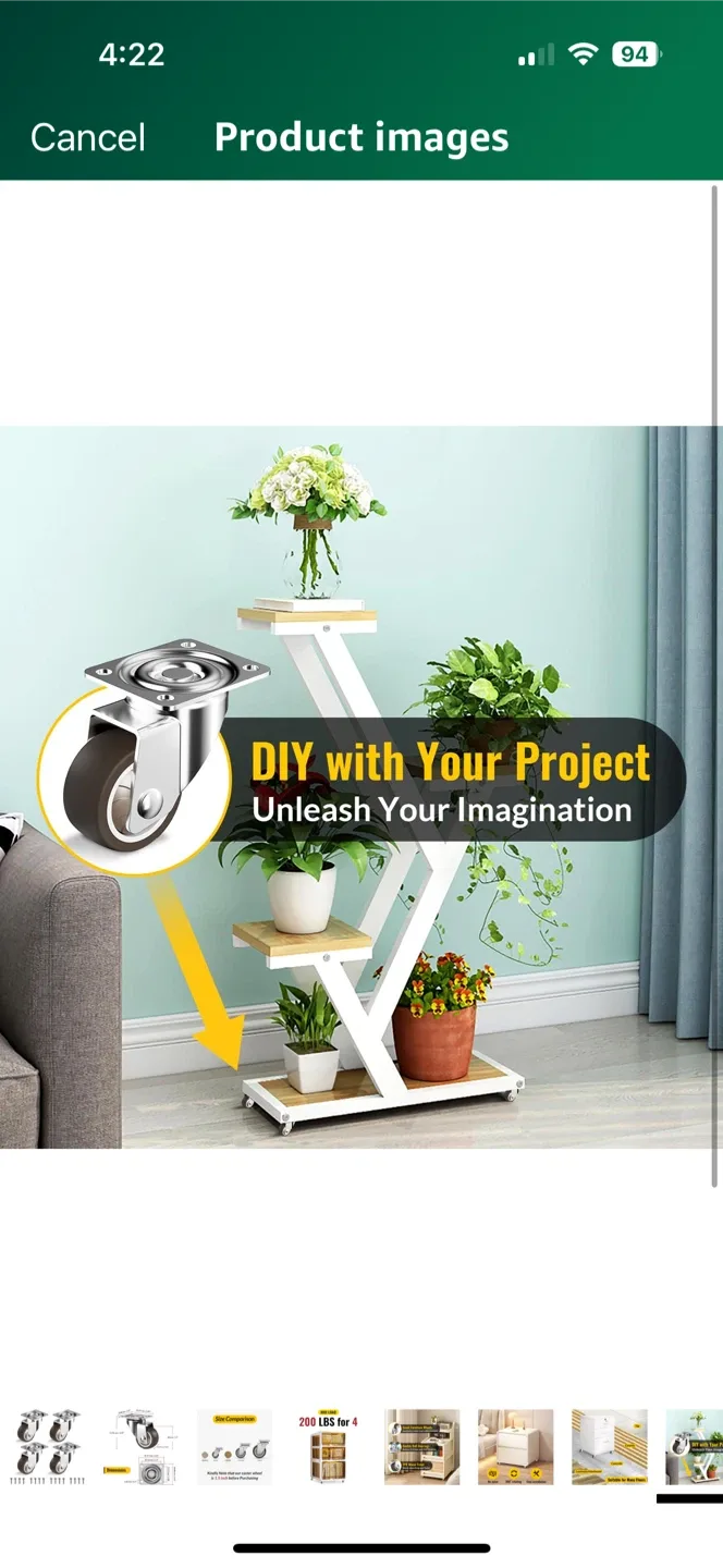 Small Furniture Wheels - Set of 4 image indicator(7)