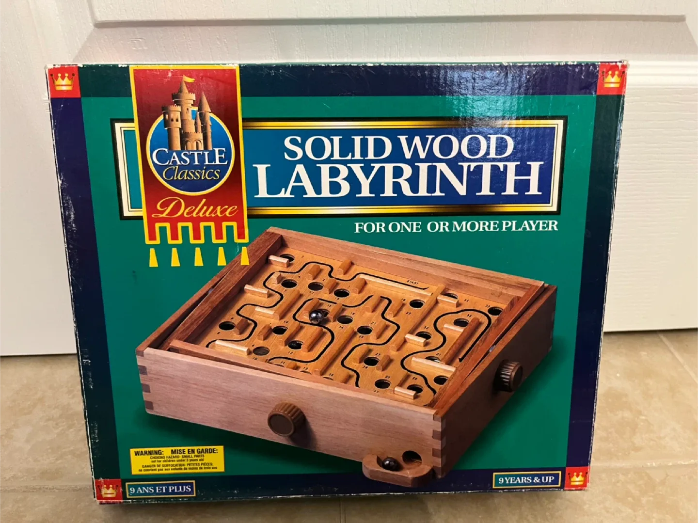 Castle Classics Deluxe Solid Wood Labyrinth Game