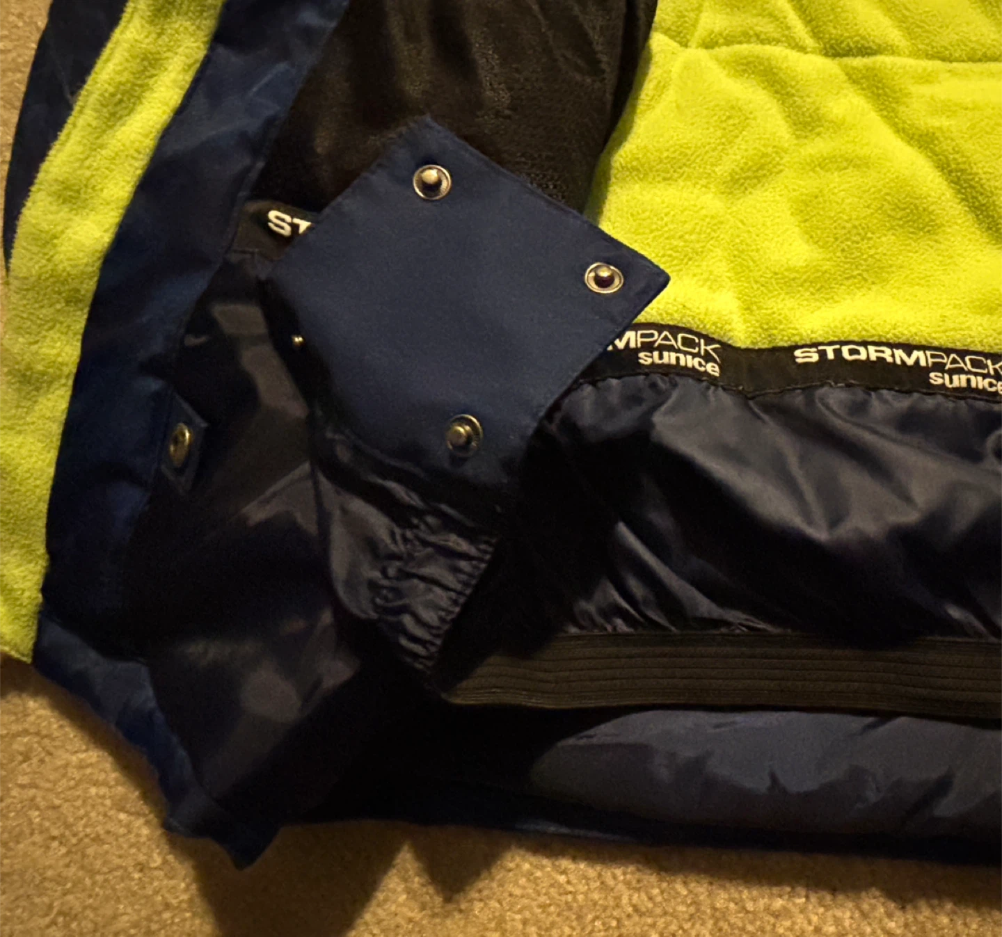 Stormpack Sunice Blue Kids' Jacket Size 12 - photo 4