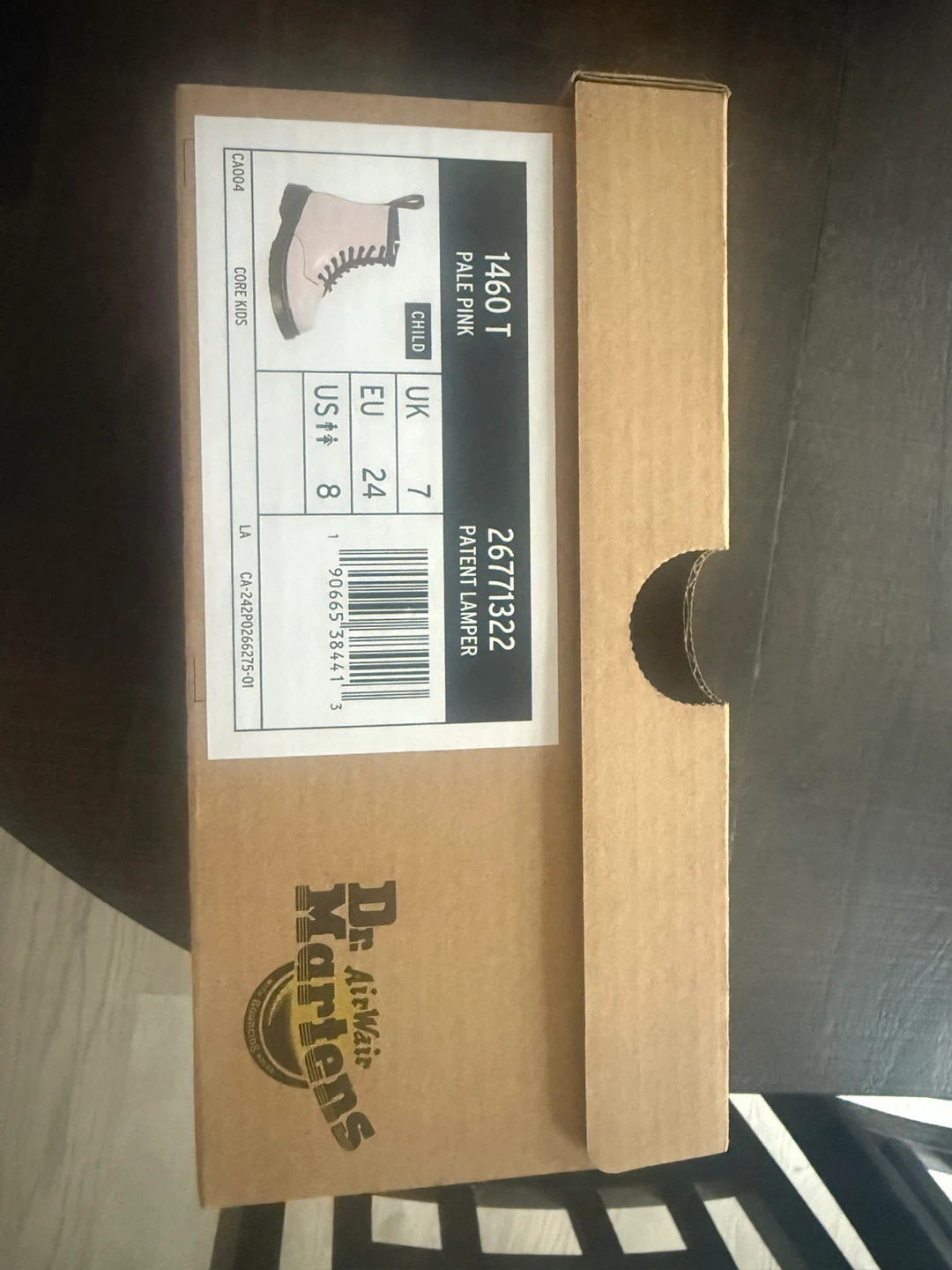 Dr. Martens pink toddler boots - US Size 8 - photo 5