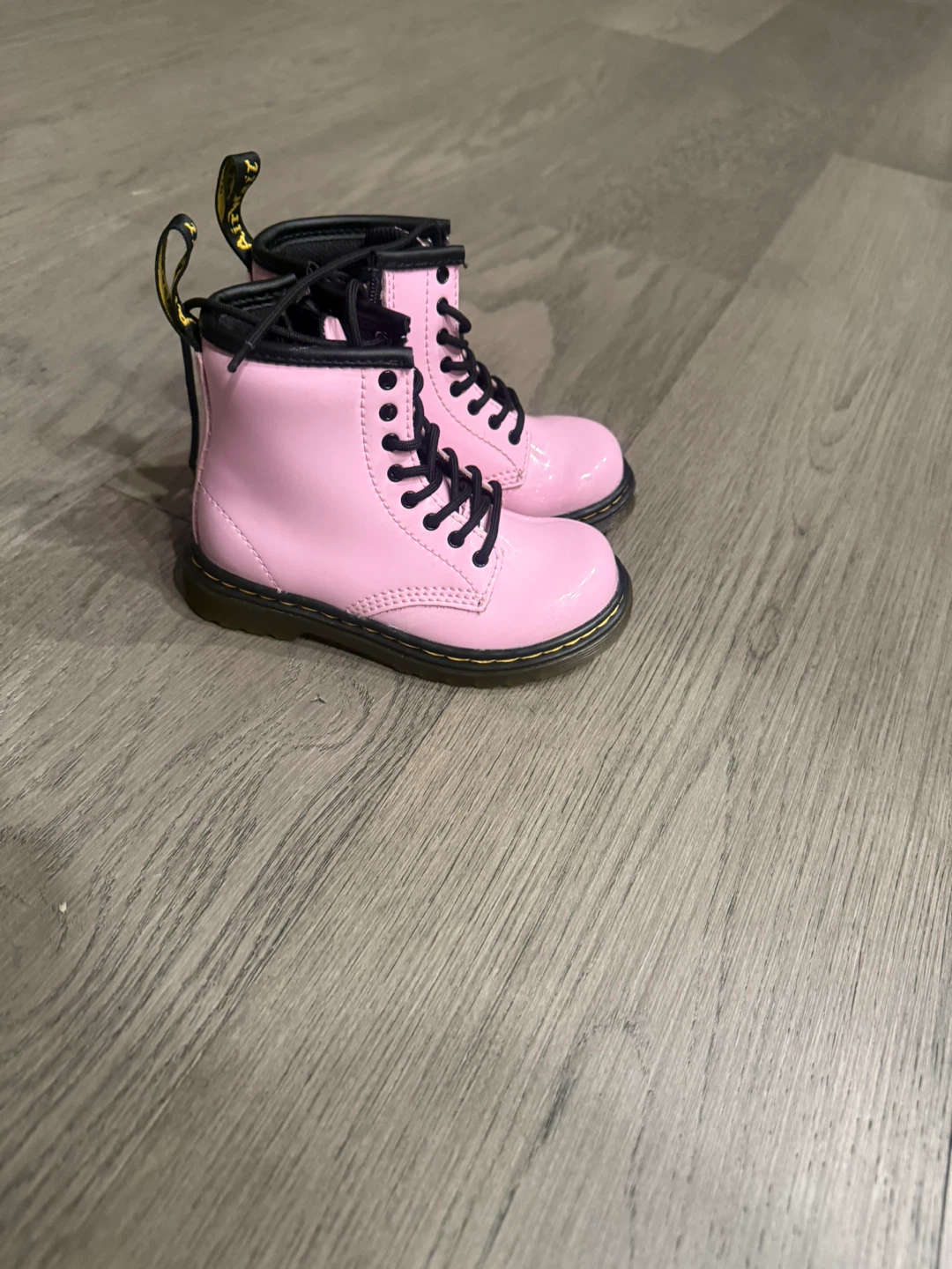 Dr. Martens pink toddler boots - US Size 8 - photo 2