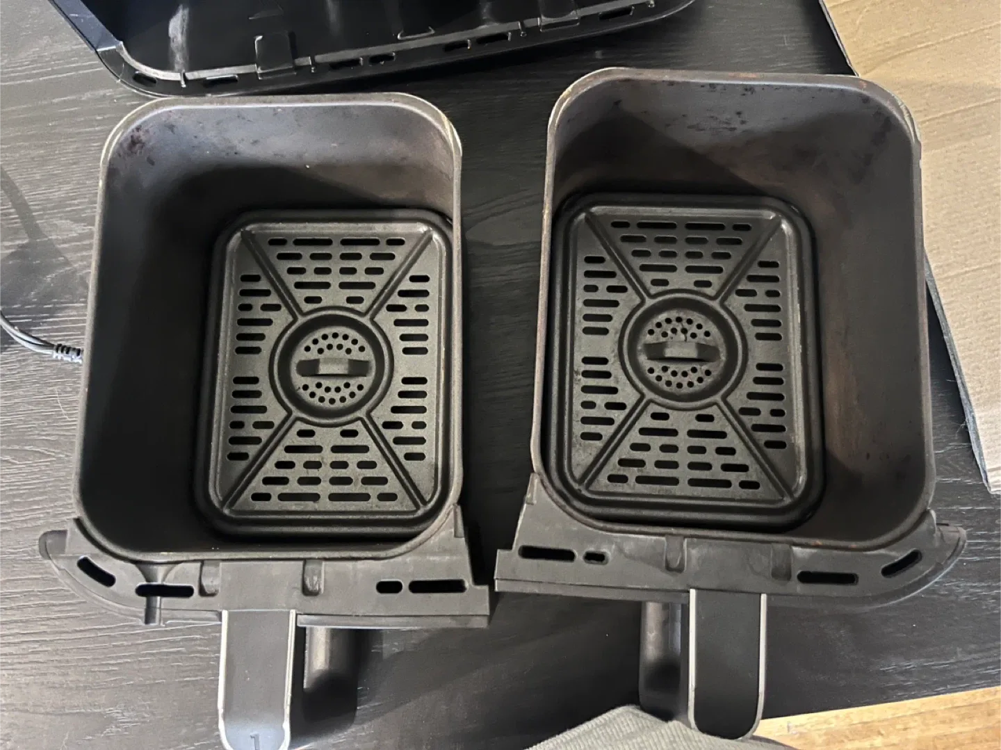 Used good condition - Ninja Foodi Smart XL 2-Basket Air Fryer image indicator(2)