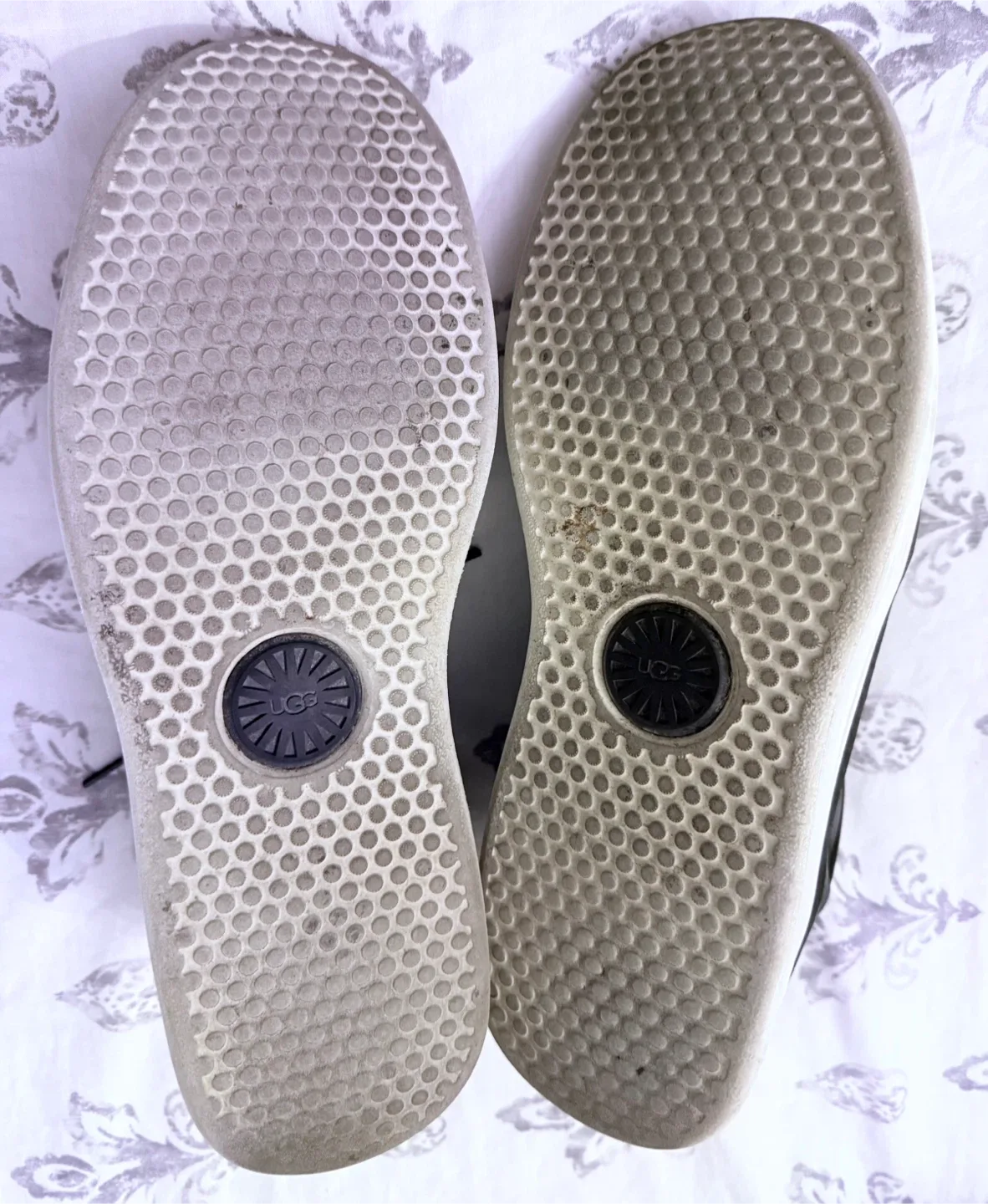 UGG Leather Sneakers - Black image indicator(7)