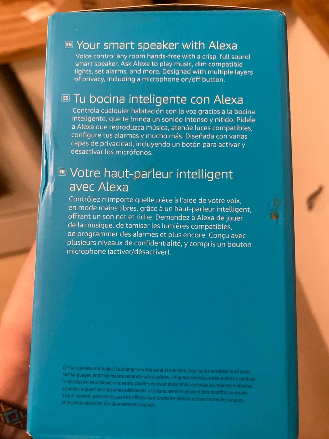 New Amazon Echo Pop Smart Speaker with Alexa image indicator(4)