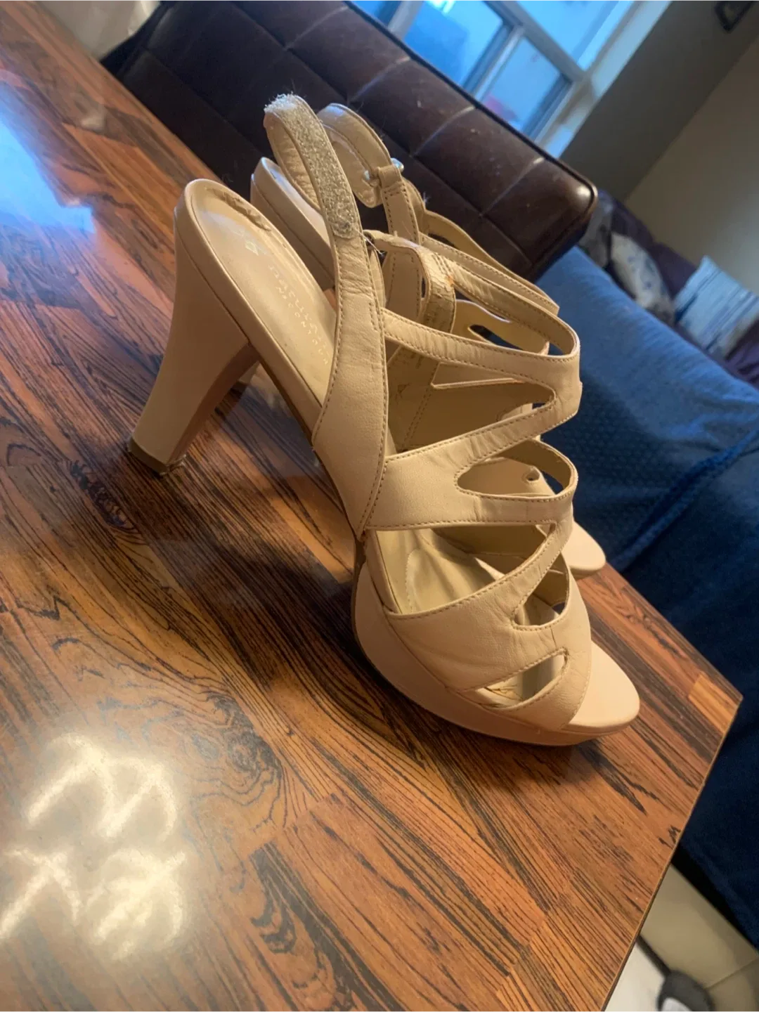 Naturalizer Beige Heels, Size 9.5