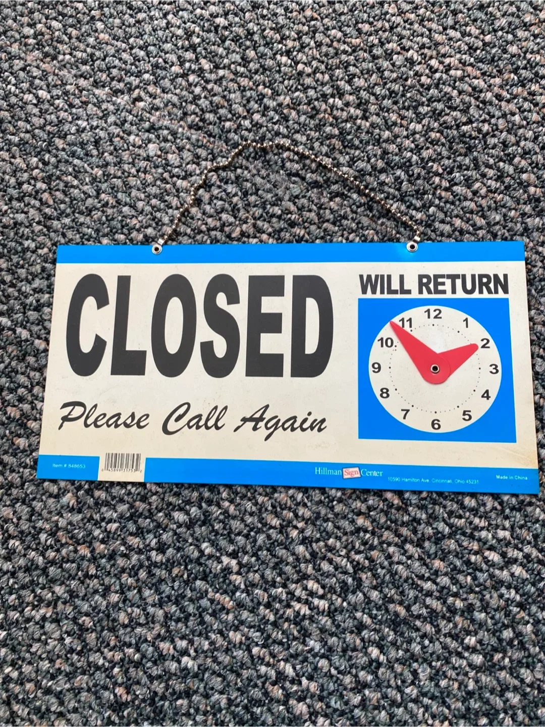 OPEN/ CLOSED SIGN image indicator(2)