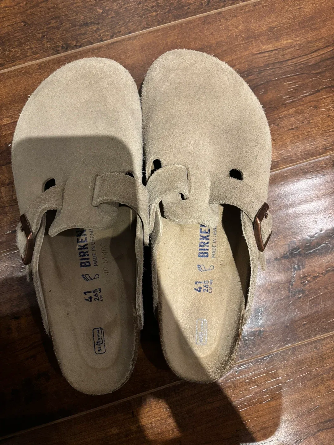 Size 41 Birkenstocks