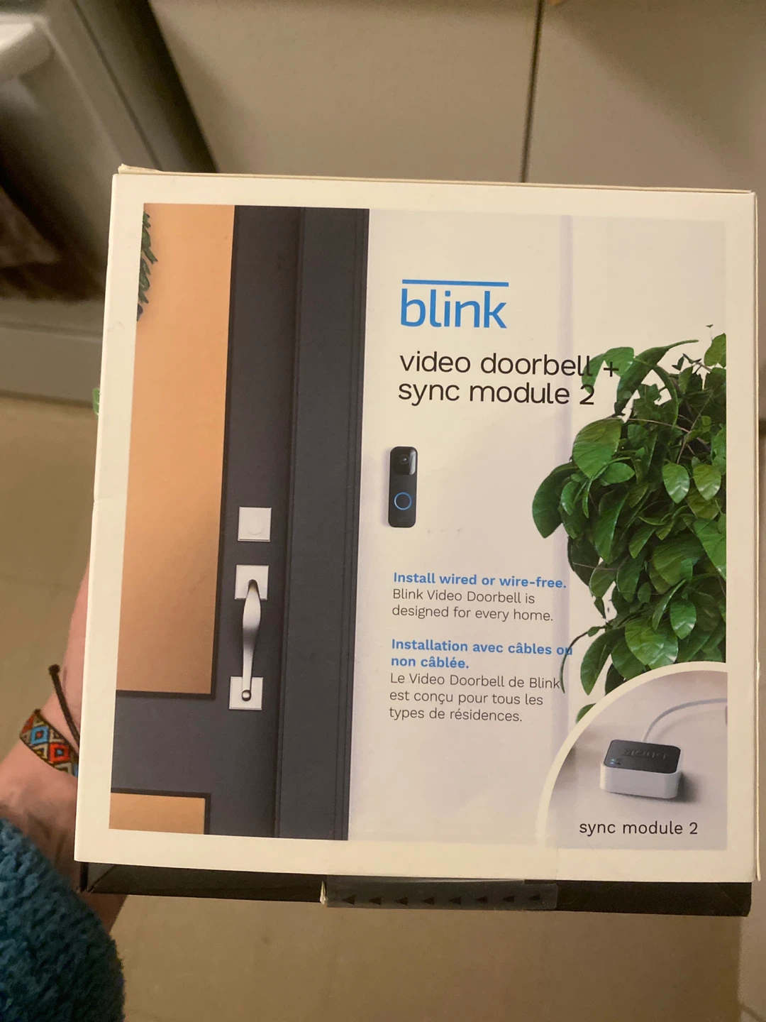 Blink Video Doorbell + Sync Module 2 - New in Box