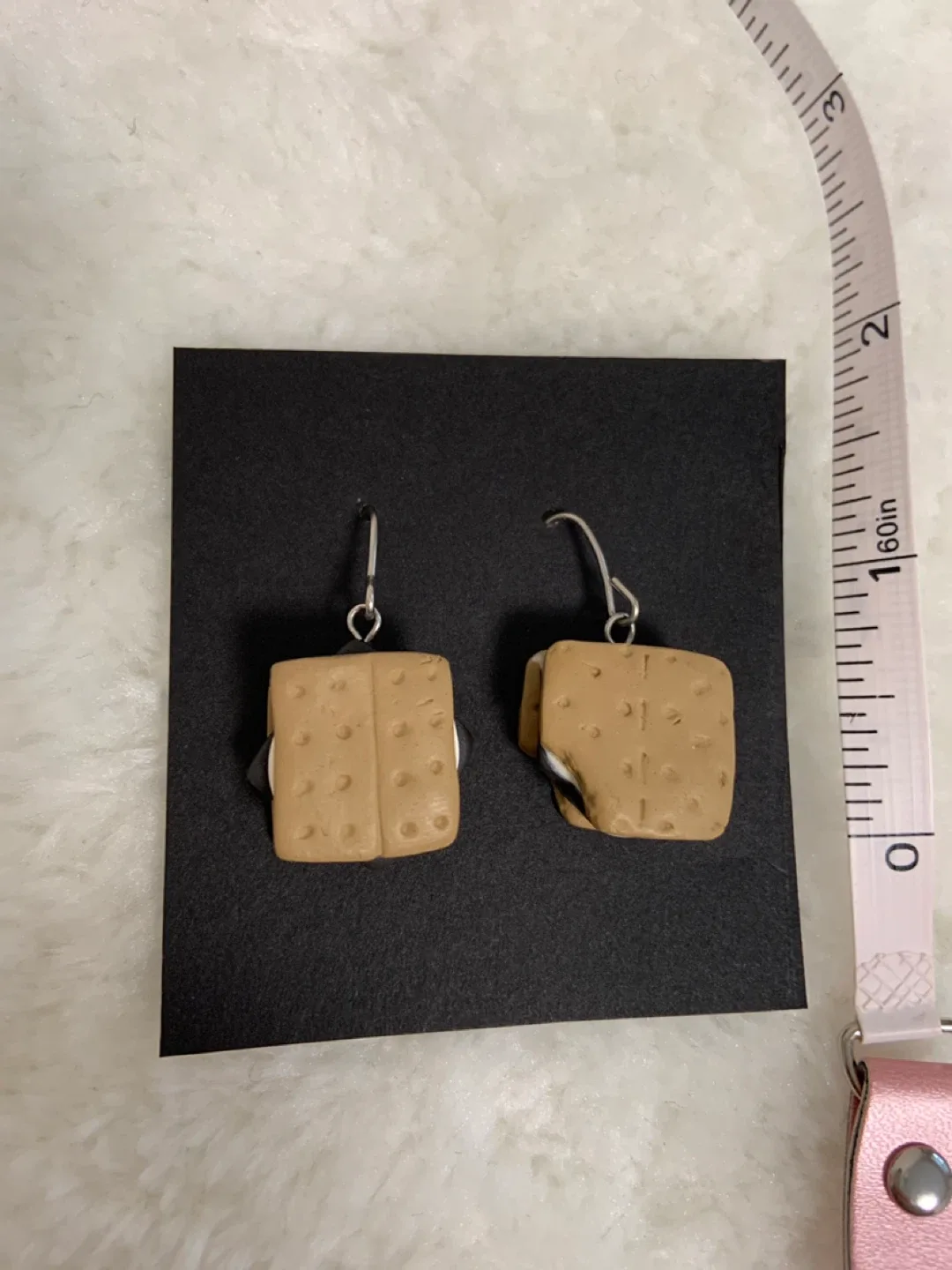 S'mores Earrings - Handmade image indicator(4)