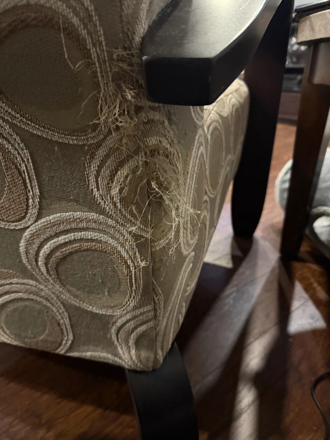 Upholstered Armchair - Damaged Condition - photo 2